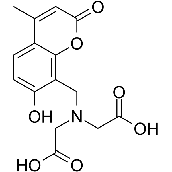 Calcein Blue Structure